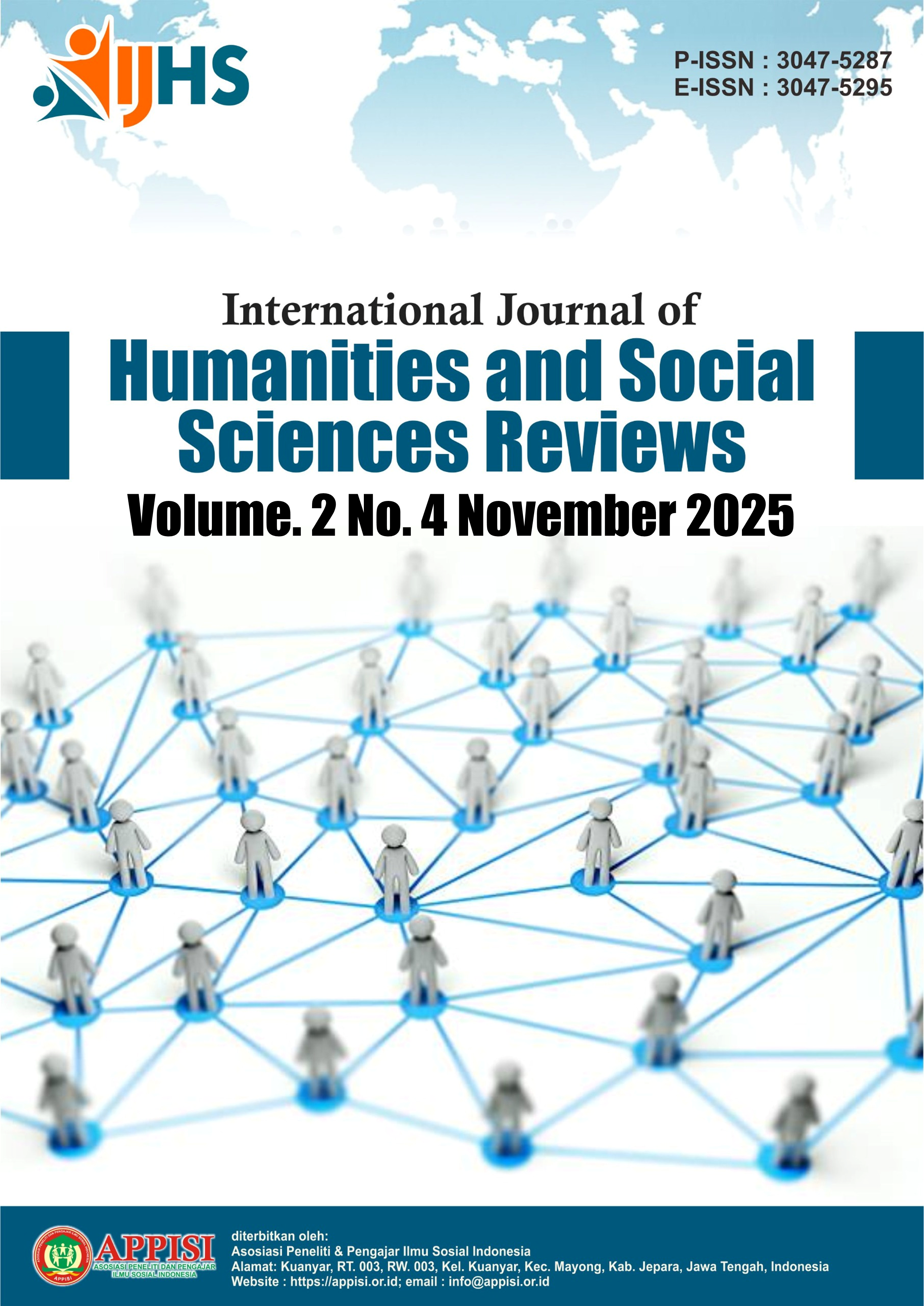 					View Vol. 2 No. 4 (2025): International Journal of Humanities and Social Sciences Reviews
				